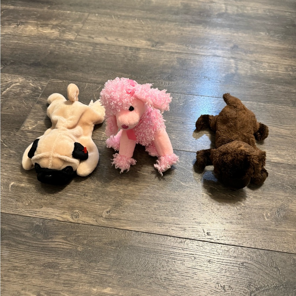 Lot of 3 TY Beanie Babies